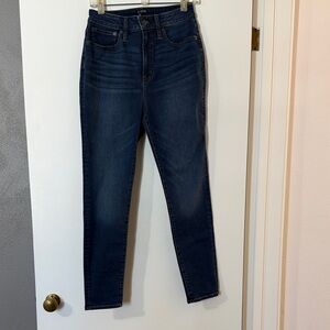 J. Crew Women's Dark Blue Skinny Jeans